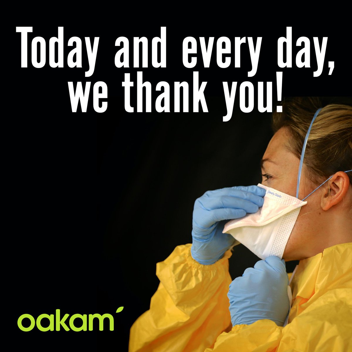 Oakam wishes a very special #NursesDay2020 to all the frontline nurses working around the clock to protect the public. On this day and every day, we thank you!!! #NursesDay #Covid19 #HealthcareHeroes