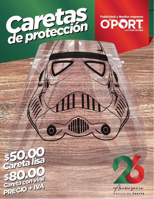 oportmexico's tweet photo. Buscas #caretas de #acrílico y #Pet en #oport, todo se puede !!!! Protégete y protege a tus seres queridos.
Pedidos al 7712120555 ó al correo ventas@oport.mx
Estamos para servirte, 26 años nos respaldan. #MéxicoFuerte https://t.co/iQ88ryerc3