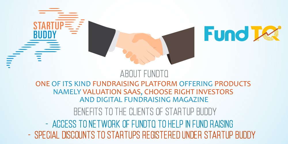startup_buddy's tweet photo. #StartupBuddy is proud to announce its partnership with @FundTQ. FundTQ is one of its kind fund raising platform offering products namely Valuation SaaS, Choose Right Investors and Digital Fundraising magazine
#investors #saas #entrepreneurship #partners #startupecosystem https://t.co/B2AFYG9hc6