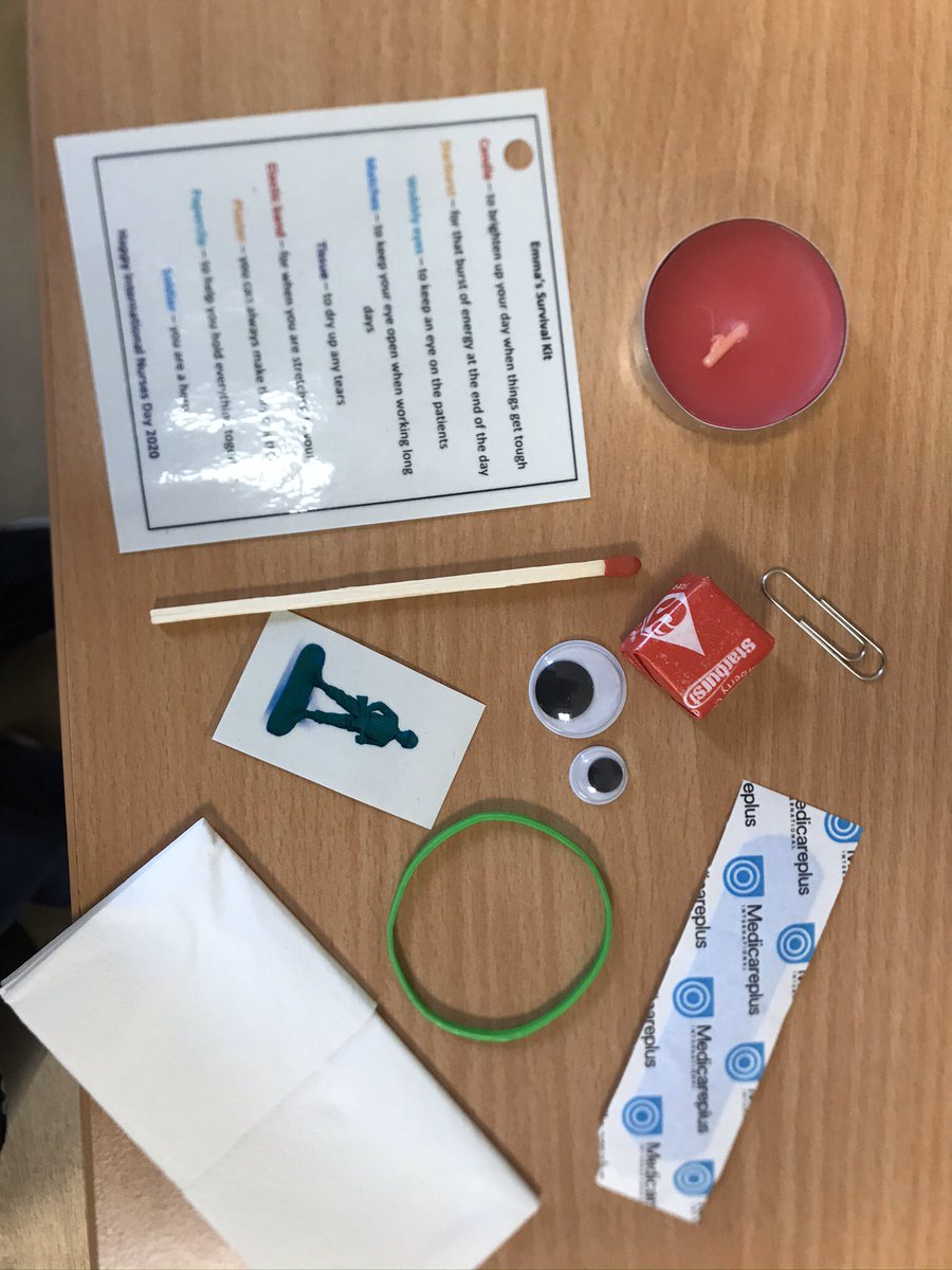 ThomasonNichola's tweet image. Survival packs for my amazing team #teamsovereign #InternationalNursesDay2020 #nwbheros @NWBoroughsNHS