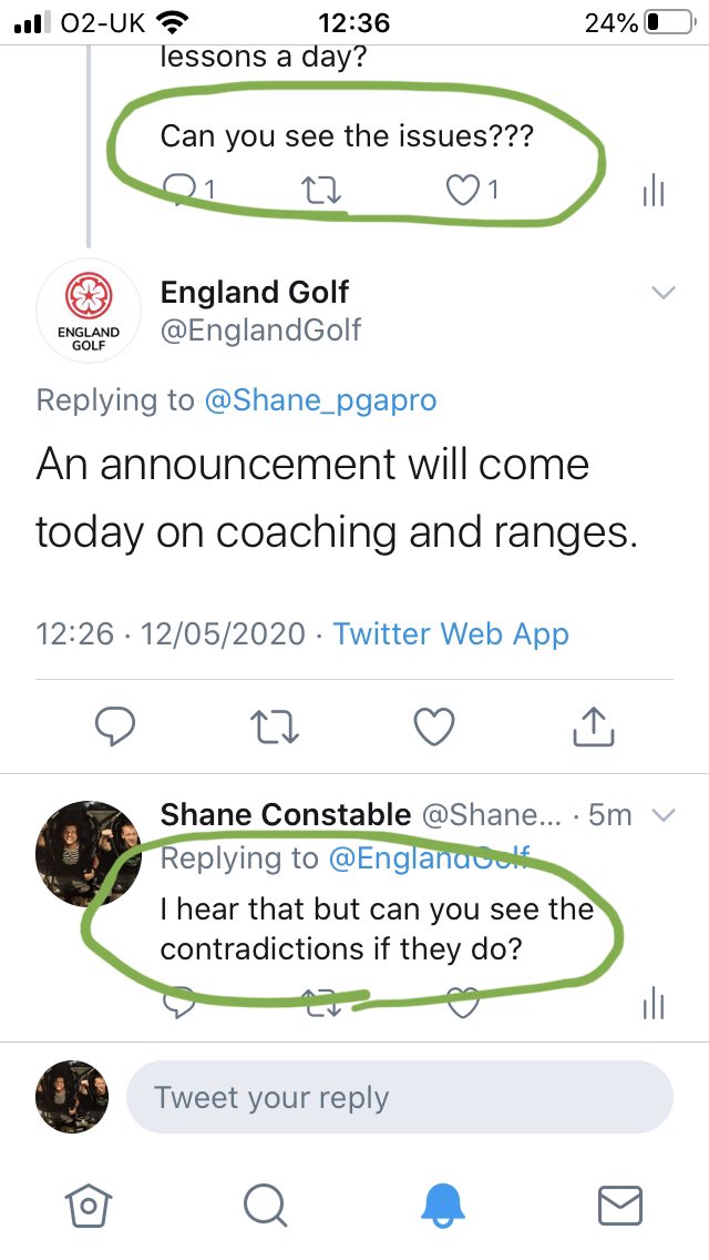 Shane_pgapro's tweet photo. @EnglandGolf Which of these yes/no questions would you like to answer? https://t.co/sSxCRAvPj4