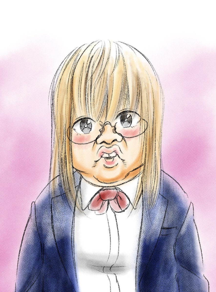 #人類は眼鏡を欲している 
可愛い絵ばっか描いてすいません 