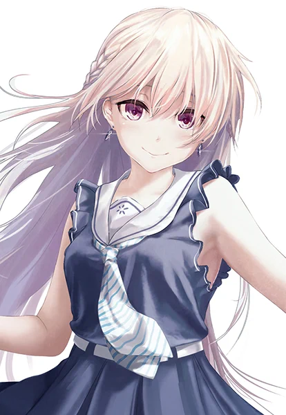 ベルクトちゃんの立ち絵完成!
スカート裏の足のシルエット意識してみた…
#ガーリー・エアフォース 
#ベルクト 
