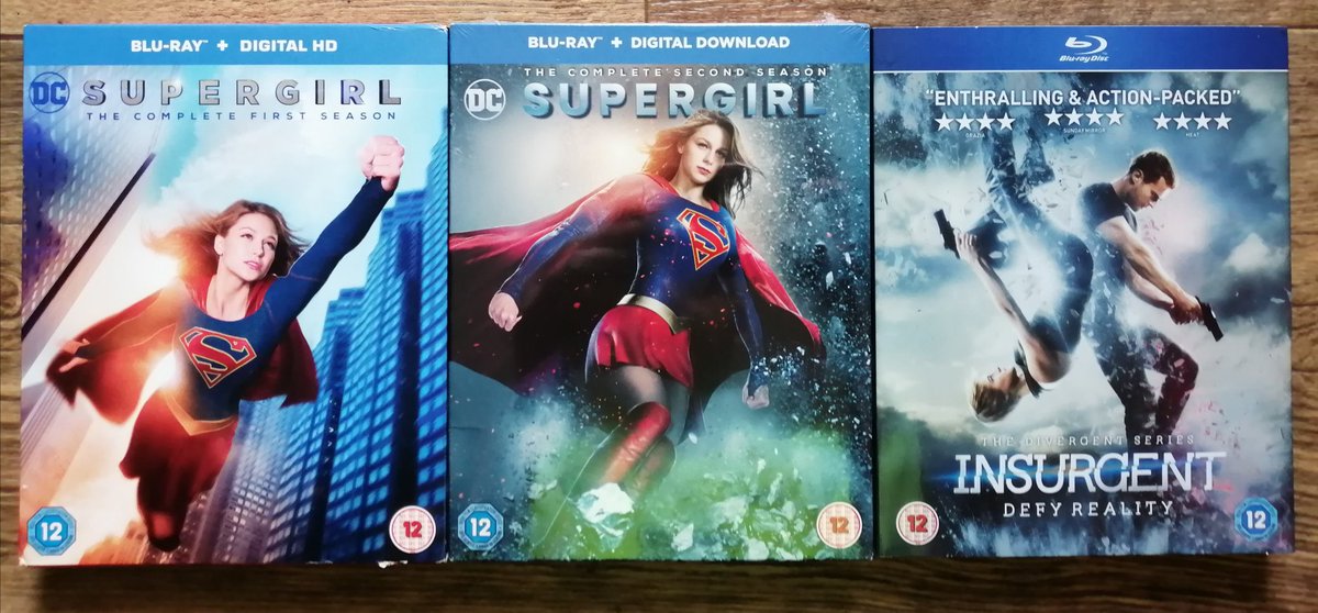 MrSteelbookUK's tweet photo. Latest Arrivals!!!! #DC #SupergirlCW #Insurent #collectionUpdate @DCComics @TheCWSupergirl @Divergent https://t.co/SWbplg3eF0