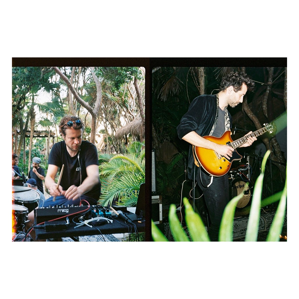 danielobrando's tweet photo. Reminiscing about our jungle jam at incredibly beautiful Habitas Tulum in Mexico right after @sxsw last year.
Shout out to Eduardo Castillo for making it happen!

📸 by Marcelino Simon

#eternal #something  #pascalbideau @RKP2 #jungle #tulum #habitas #mexico #live #sxsw https://t.co/P4aCn4UFKa