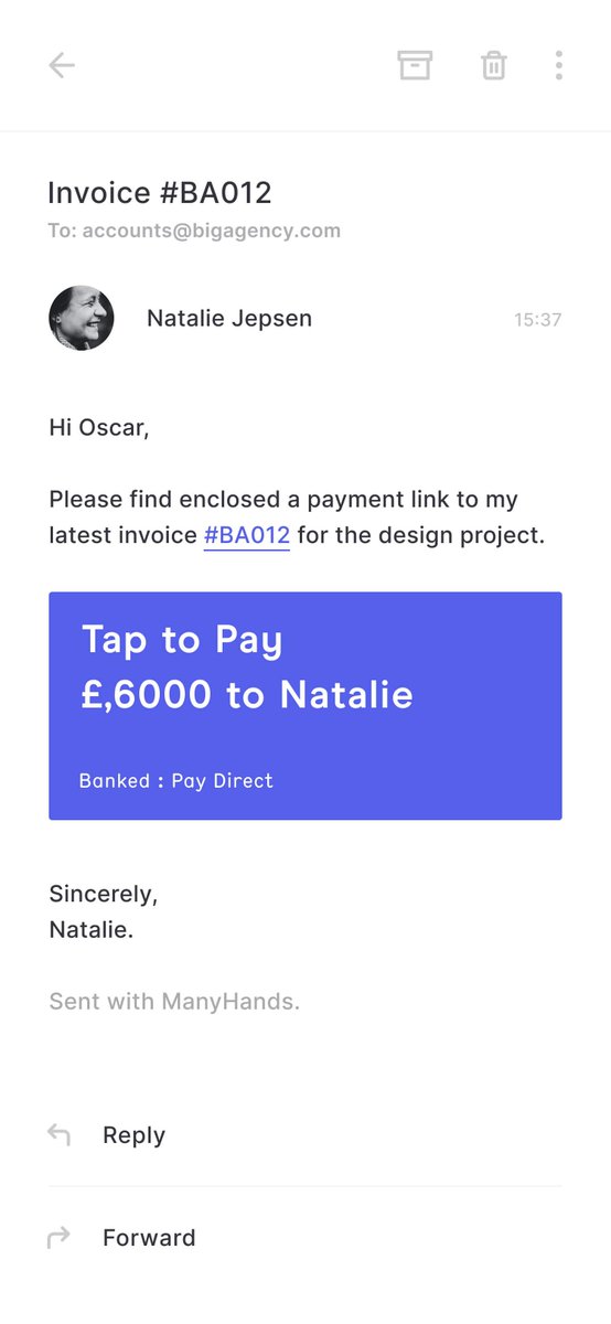 Banked : tweet media