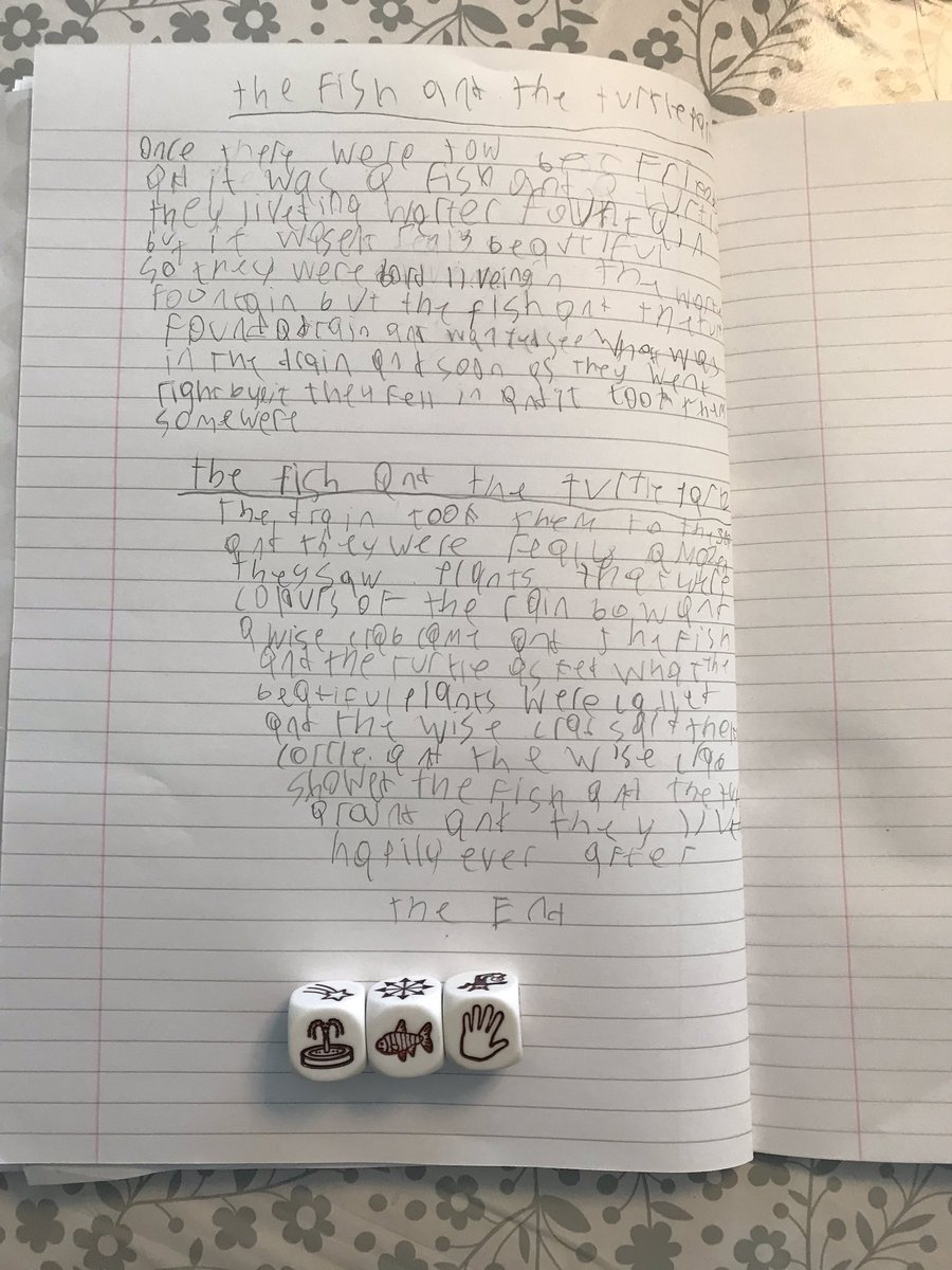 anjja2k's tweet photo. Been using Story Cubes to inspire our creative writing today! #sjwathome @StJohnsL22 a https://t.co/wq4ESQJv9q