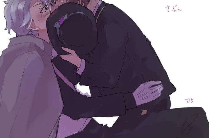 ??? 帽子持ちにやらせたい構図 