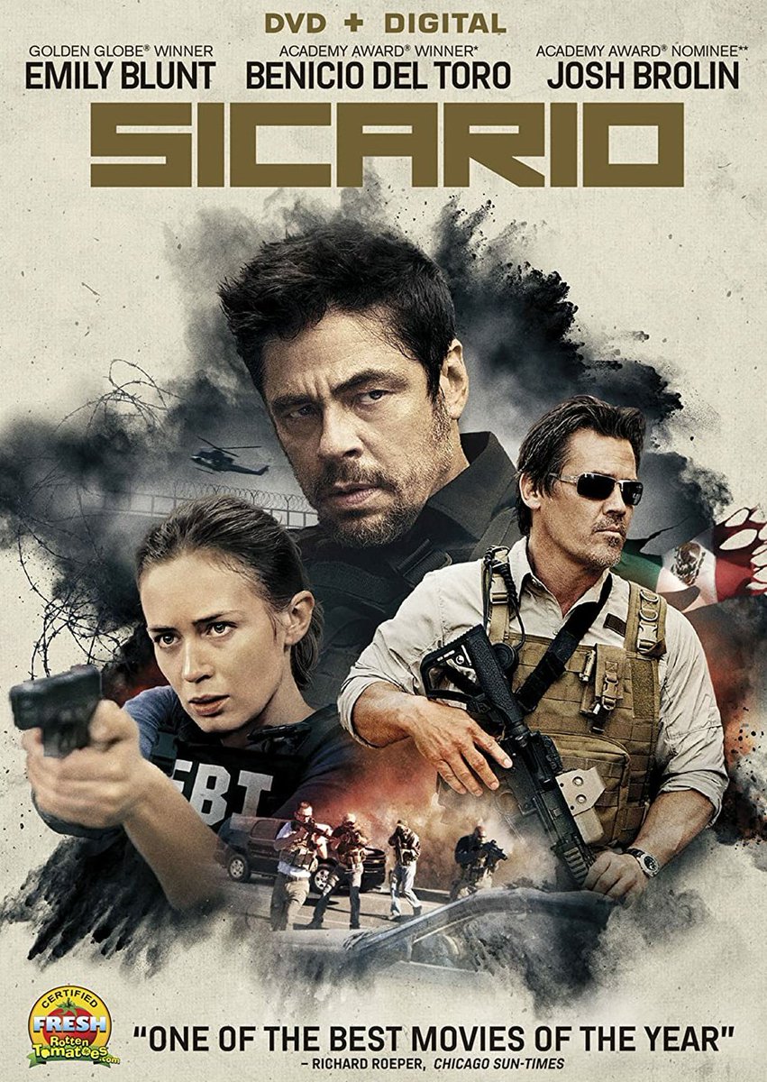 Sicario 8.8/10Per the recommendation of  @Sirmon_Nation