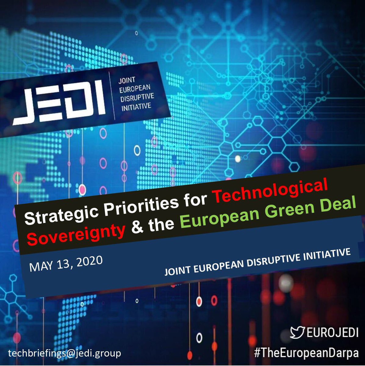 EuroJedi's tweet image. Stay tuned...
#GreenDeal 
#TechSovereignty 
#TheEuropeanDarpa