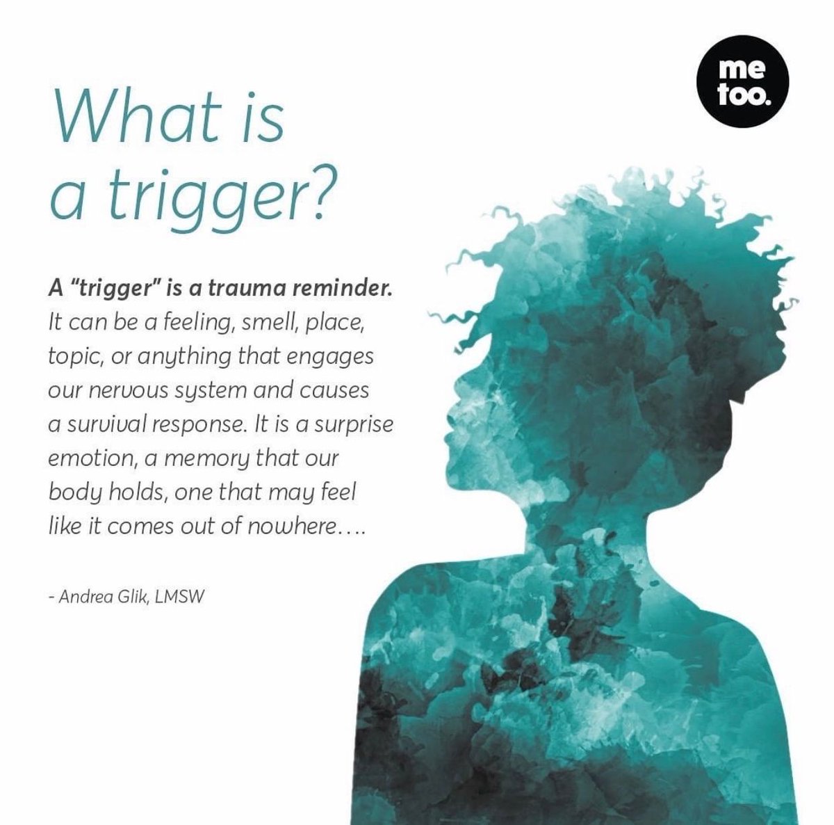 camillemquamina's tweet photo. Triggers can be useful as they offer us an opportunity to learn more about our values and beliefs. ✨
#tuesdaythoughts #tuesdaymood #tuesdaymotivation #mentalhealth #mentalhealthsupport #selflove #triggers #triggerscanbeuseful #introspect #mindfulness #trinitherapy https://t.co/EeONbN8x0T