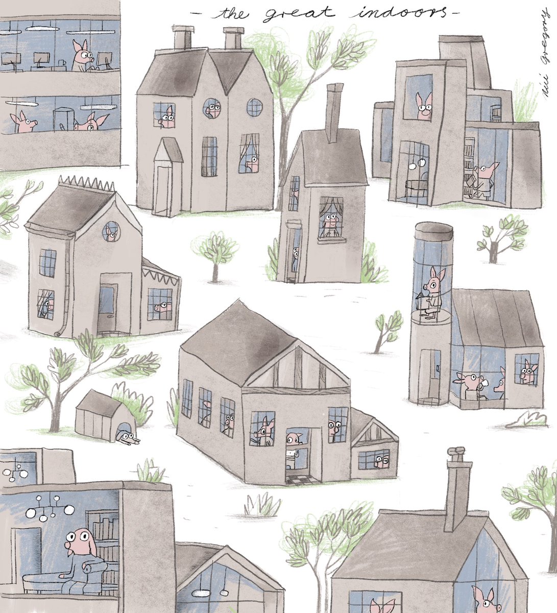 NiciGregory's tweet photo. The Great Indoors...
#illustrationoftheday https://t.co/8w9s0AWuOv