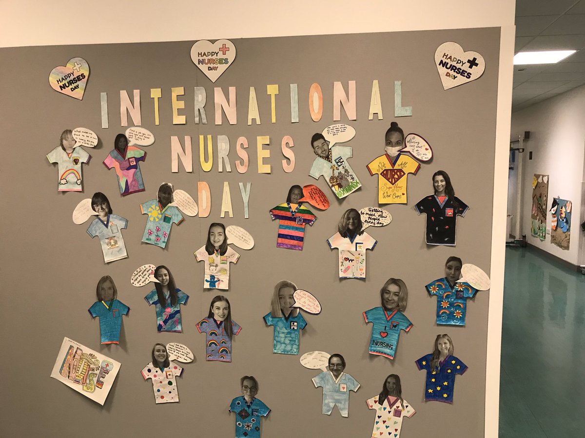 NHSG_RACH's tweet photo. Happy International Nurses Day Some great displays @NHSG_RACH #IND2020 https://t.co/D6yDluvmiN