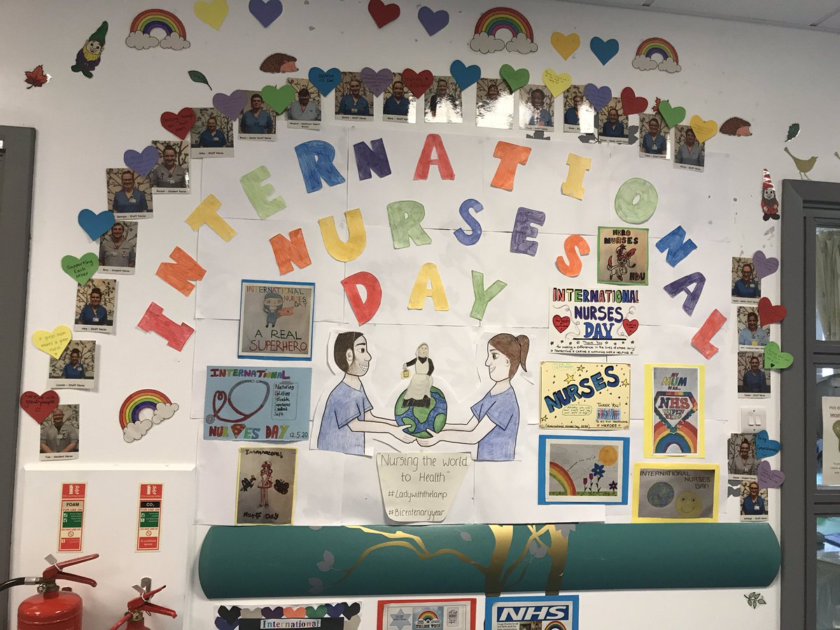 NHSG_RACH's tweet photo. Happy International Nurses Day Some great displays @NHSG_RACH #IND2020 https://t.co/D6yDluvmiN