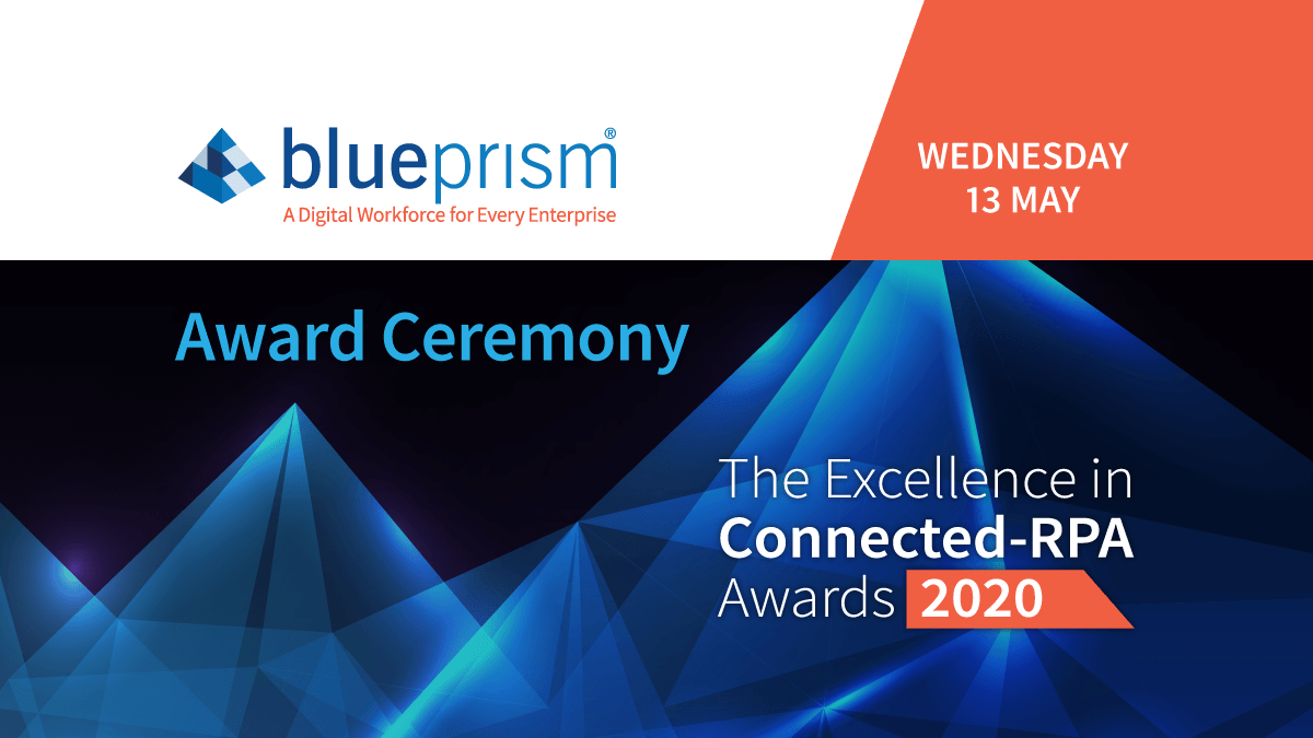 blue_prism's tweet photo. Join our virtual ceremony Wednesday (5/13) when we announce the winners of the annual Excellence in #ConnectedRPA Awards🏆! https://t.co/lRz6nyV0yJ https://t.co/teFuvHdXur
