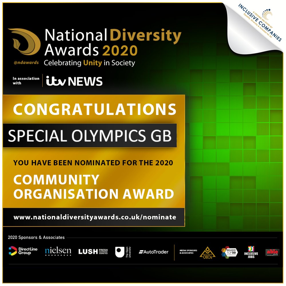 SOGreatBritain's tweet photo. Huge thanks to @ndawards for the @nielsen's Community Organisation Award for Disability nomination. We'd love to get through to the next round but we need your help! Please click on the below link &amp; vote for us. Thank you! Closing date is Monday 18th May. https://t.co/qUGywjkar3 https://t.co/5XPQVyCskS
