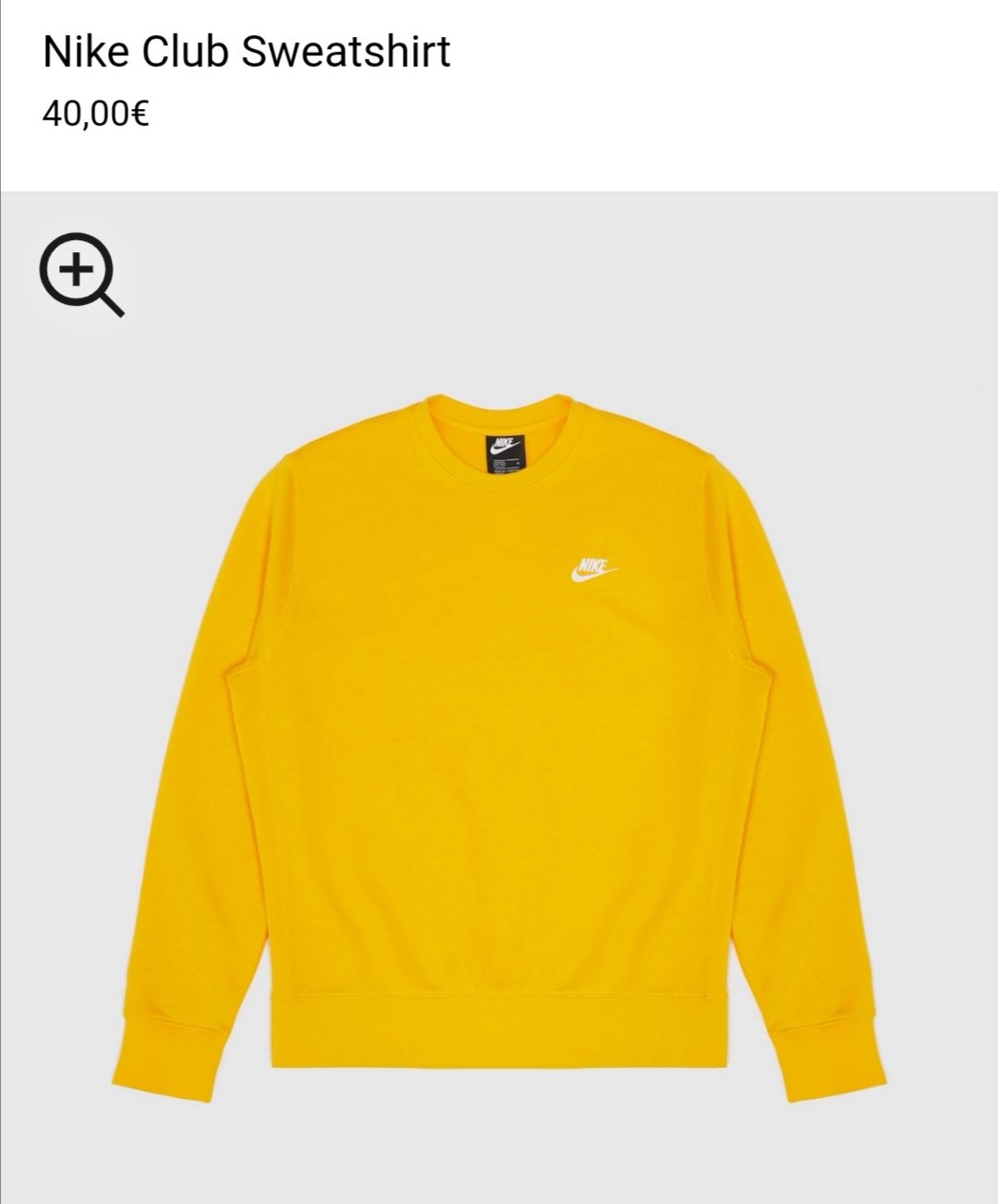 FitThemAll on X Sold out sur Nike le sweat Nike Basic Orange jaune orange est dispo sur Size FR Lien https t JtIOnobJk6 https t xxszvXhkDR X
