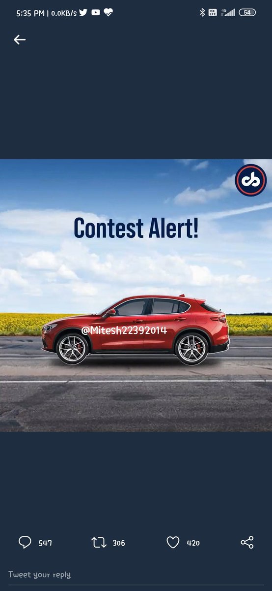 Mitesh22392014's tweet image. My Perfect Screenshot 

@carandbike 
#weeklycontest #carandbike #ContestAleart 

@sanchitabhartiy 
@abha_mishra19
@imPalak18 
@AartiPareek6 
@Jyoti14300 
@vatspooja17 
@AnuModi_
@SushmaSonu333 
@Ash__Ak
@Sana_Tokre
@chilled_Sup
@miteshgohel1188
@Deeptij25092577 
@khemka_nidhi