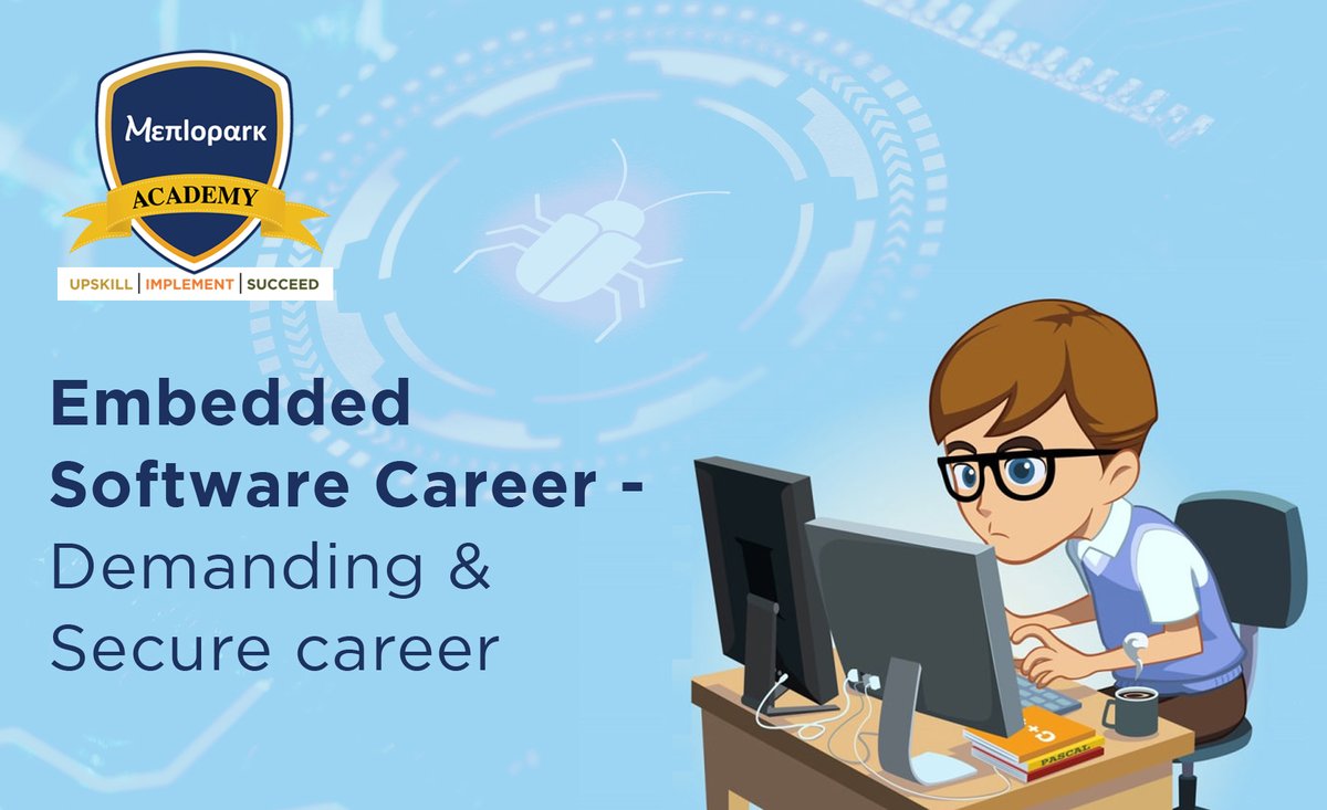 Menlopark2019's tweet image. Choose your career as Embedded software domain,get a secure &amp;amp; demanding career. 
en-query more about getting upskilled on the same.
click here - bit.ly/2QYs5co
#embeddedsystems #embeddedsoftwaretesting #embeddedsoftwaretestingtraining #Embeddedsoftwaretraining