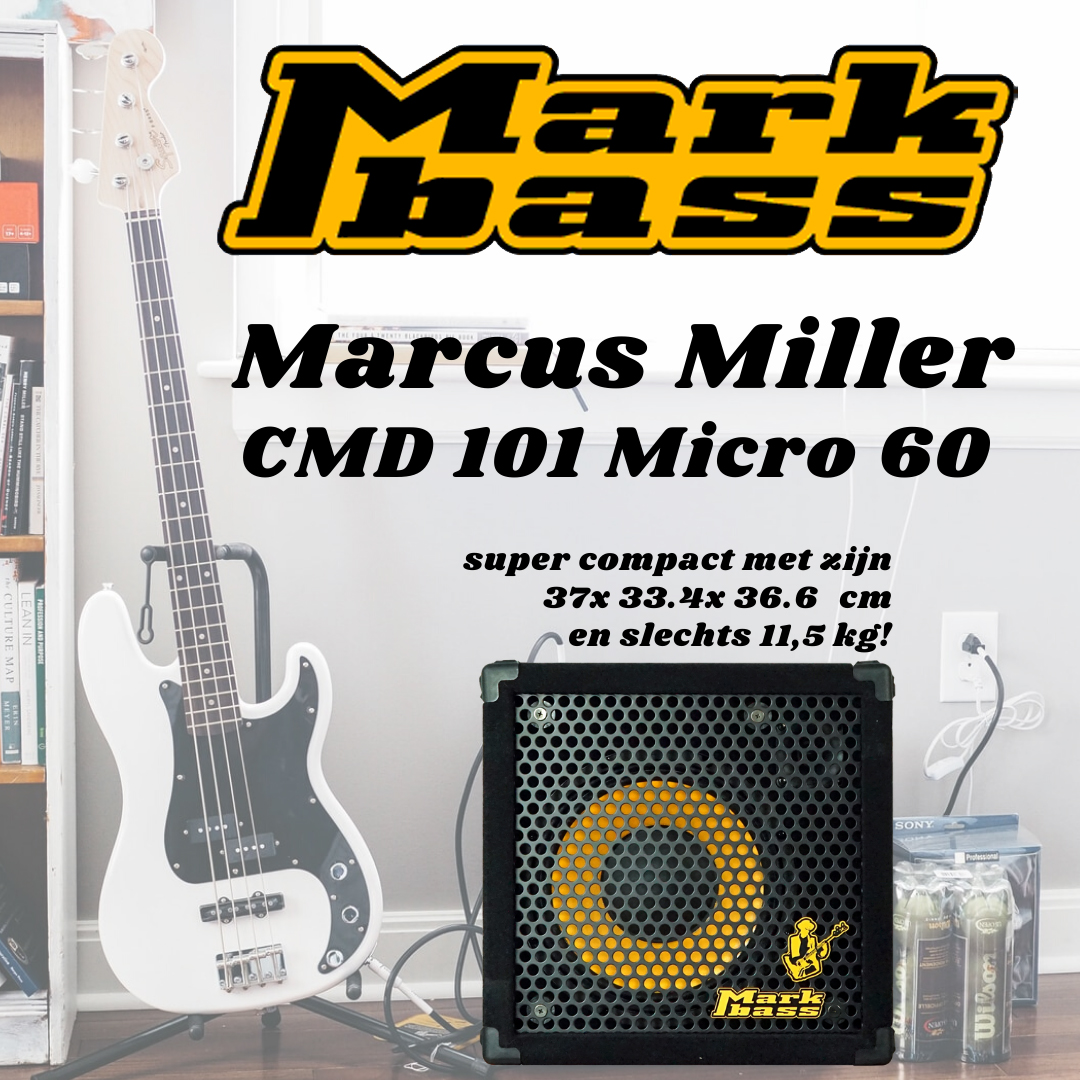 Deze super compacte Markbass basversterker
is de ideale huisgenoot. Klein van stuk, groots in
geluid en weegt slechts 11,5 kg! #basversterker
#muziekwinkel #markbass #marcusmiller #basgitarist #basgitaar #basgitaarspelen
#bassen #playthatbass