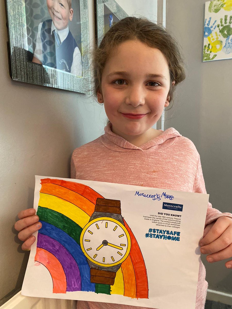 Morecrofts's tweet photo. Here's some more of the colourful posters Merseyside kids have been creating during lockdown. Both Jake (9) + Kima-Leigh (7) chose the #Prescot poster while Ashley (9) opted for the iconic lighthouse at #NewBrighton.
Well done πππ¨ποΈπ
#GetColouring #MorecroftsPeople https://t.co/NZHX0Pxz2i