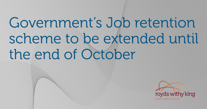 RWKGoodman's tweet photo. The scheme will continue to run under existing provision until the end of July.

From August to October: greater flexibility will apply, to enable furloughed staff to return to work part-time – employers will be asked to share cost with Government.

#FurloughScheme #furloughed https://t.co/uwxNjVCAeU
