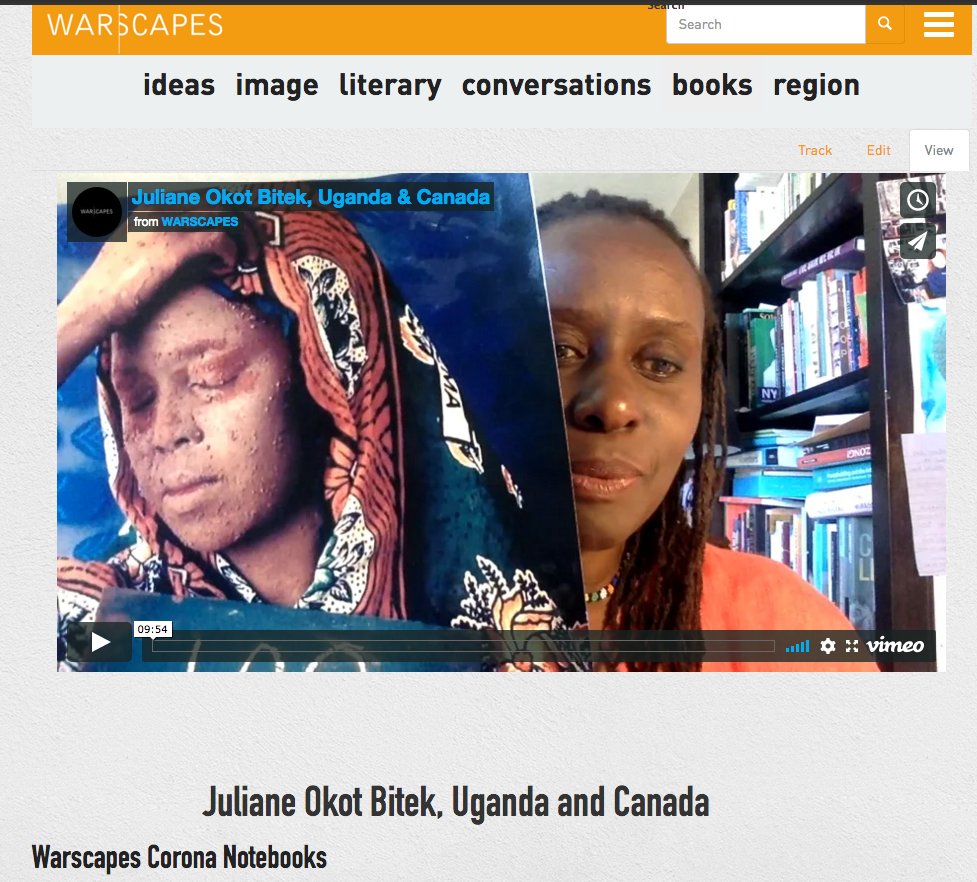WARSCAPES's tweet photo. Women poets represent! ๐๐พ๐ธ
#PandemicPoetry has generally been pretty excellent @WARSCAPES #CoronaNotebooks series
Go see @jehanbseiso @jobitek @layla_maghribi & Pauline Bigotte!
https://t.co/5oEH6HgKpk https://t.co/EgmZK8c1RA