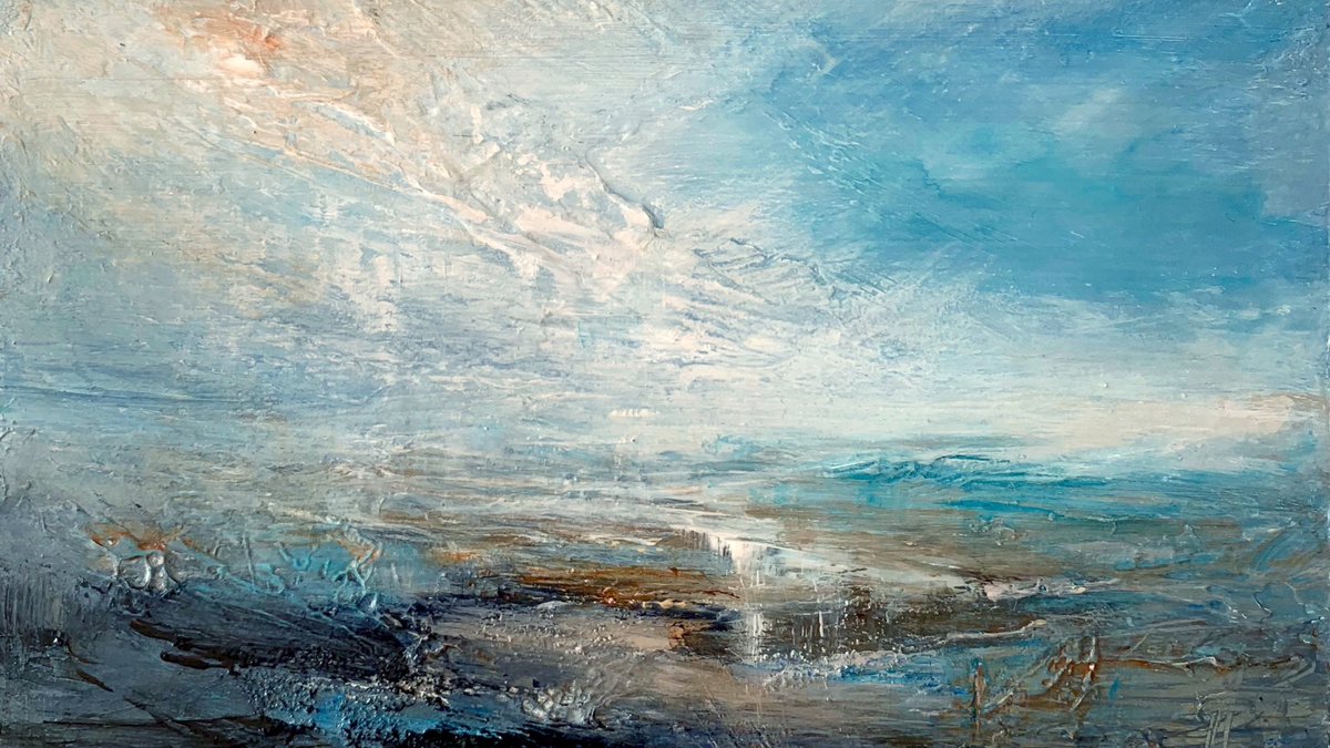 ‘All The Light That Falls’, sold through <a href="/SilsonArt/">Silson Contemporary</a> online exhibition, ‘Off The Cuff’. Memories of Cornish Summers...