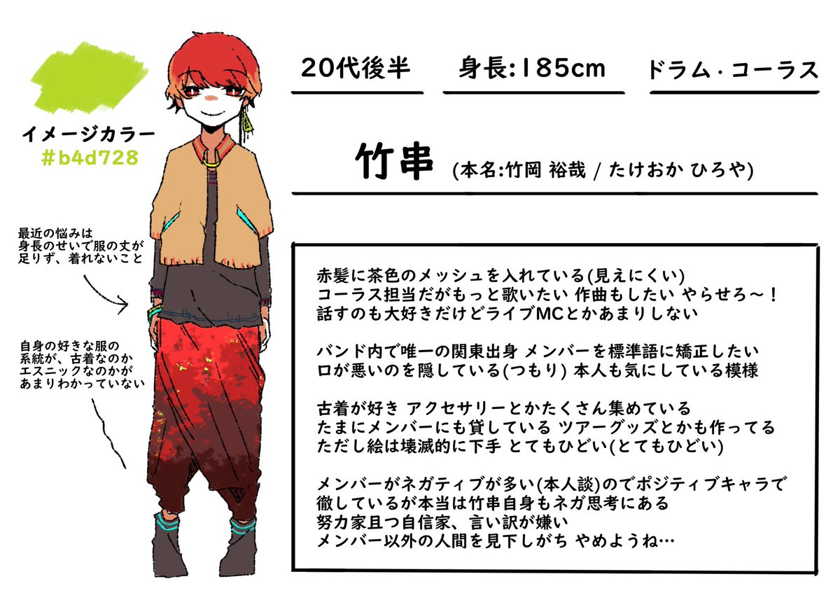 支部にも上げたけどもう"私"と"小物"というキャラクターは別で考えるようにしたので(名前もなんやかんやして付けた)よろしくお願いします(?) 