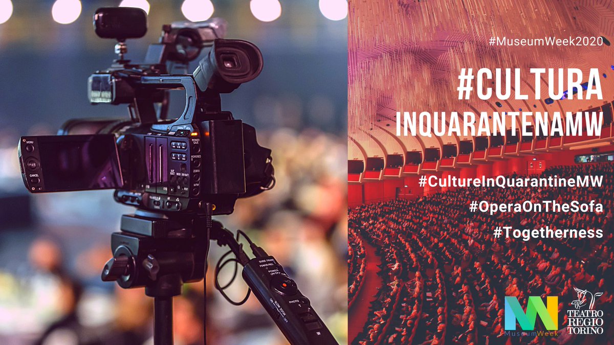 TeatroRegio's tweet photo. #MuseumWeek #CulturaInQuarantenaMW Il palco virtuale #OperaOnTheSofa ha consentito agli appassionati di assistere alle nostre prestigiose produzioni direttamente dal proprio divano. In attesa di tornare a teatro, continuate a godervi lo spettacolo: https://t.co/Ea0FSp2TWi https://t.co/APVgDBHXV9