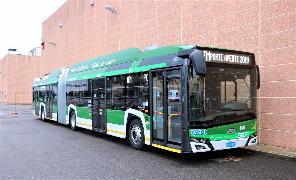 ttransithub's tweet image. Milan 🇮🇹

ATM full electric

The company plans to convert the whole fleet (1,200 buses) to zero emission electric units by 2030, including the renewal of trolleybuses. New orders from 2020 will be EV only.

📸 Sustainable Bus - Riccardo Borlenghi