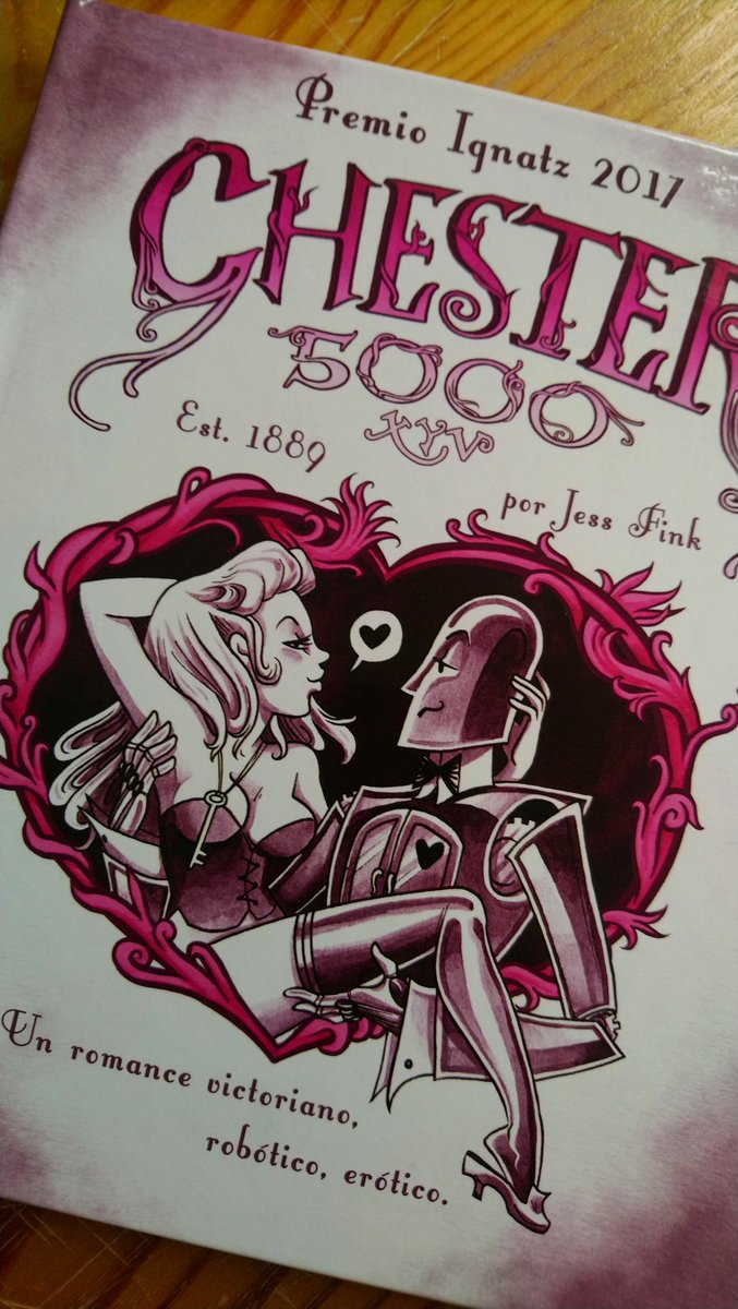yarapoctli's tweet photo. @fangrrlpodcast Yo me compré justo al principio de la cuarentena #Chester5000 😄 😍🔥 un cómic erótico victoriano, de @DistintaTinta https://t.co/K3C1DH2C4T