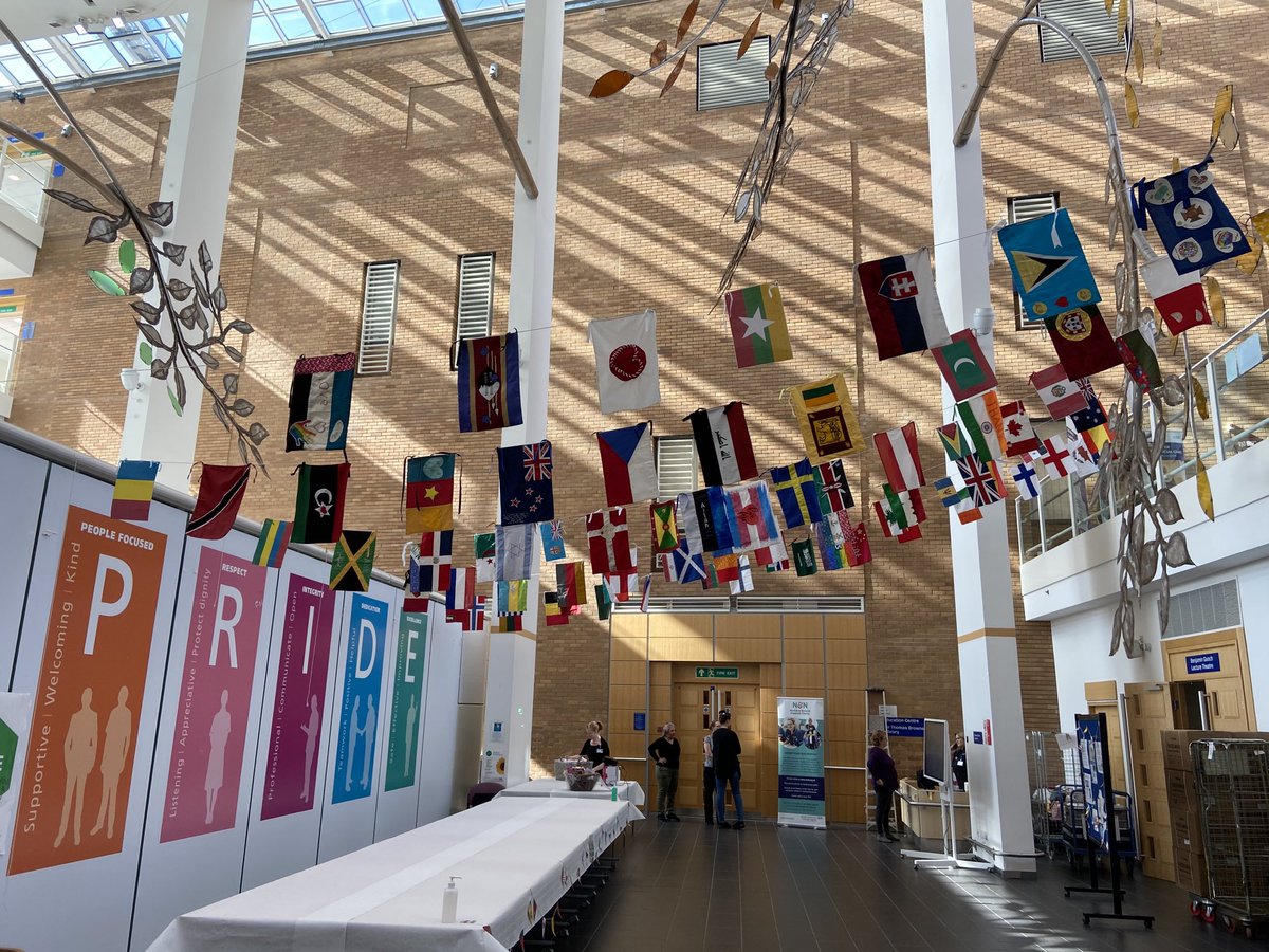 GrahamBuntingUK's tweet photo. A superb way to celebrate Florence's 200th birthday while socially distancing. Great work from all who pulled this together in the time given!!! #FlagDisplay #Cakes #Videos #InternationalNursesDay2020 https://t.co/QgoCF2eIDX
