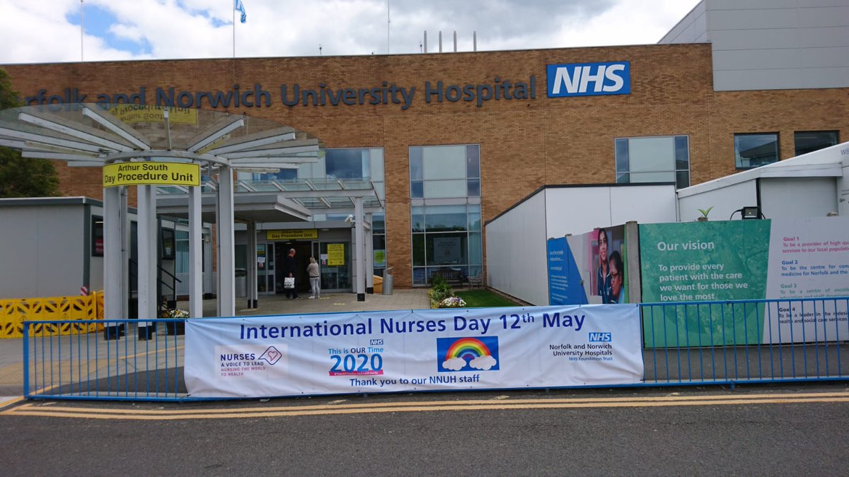 GrahamBuntingUK's tweet photo. A superb way to celebrate Florence's 200th birthday while socially distancing. Great work from all who pulled this together in the time given!!! #FlagDisplay #Cakes #Videos #InternationalNursesDay2020 https://t.co/QgoCF2eIDX