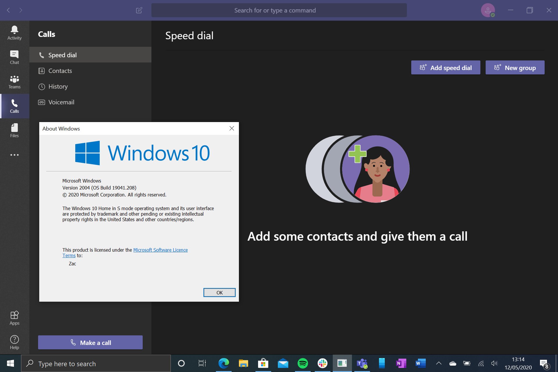 Zac bowden on twitter you can install microsoft teams on windows 10