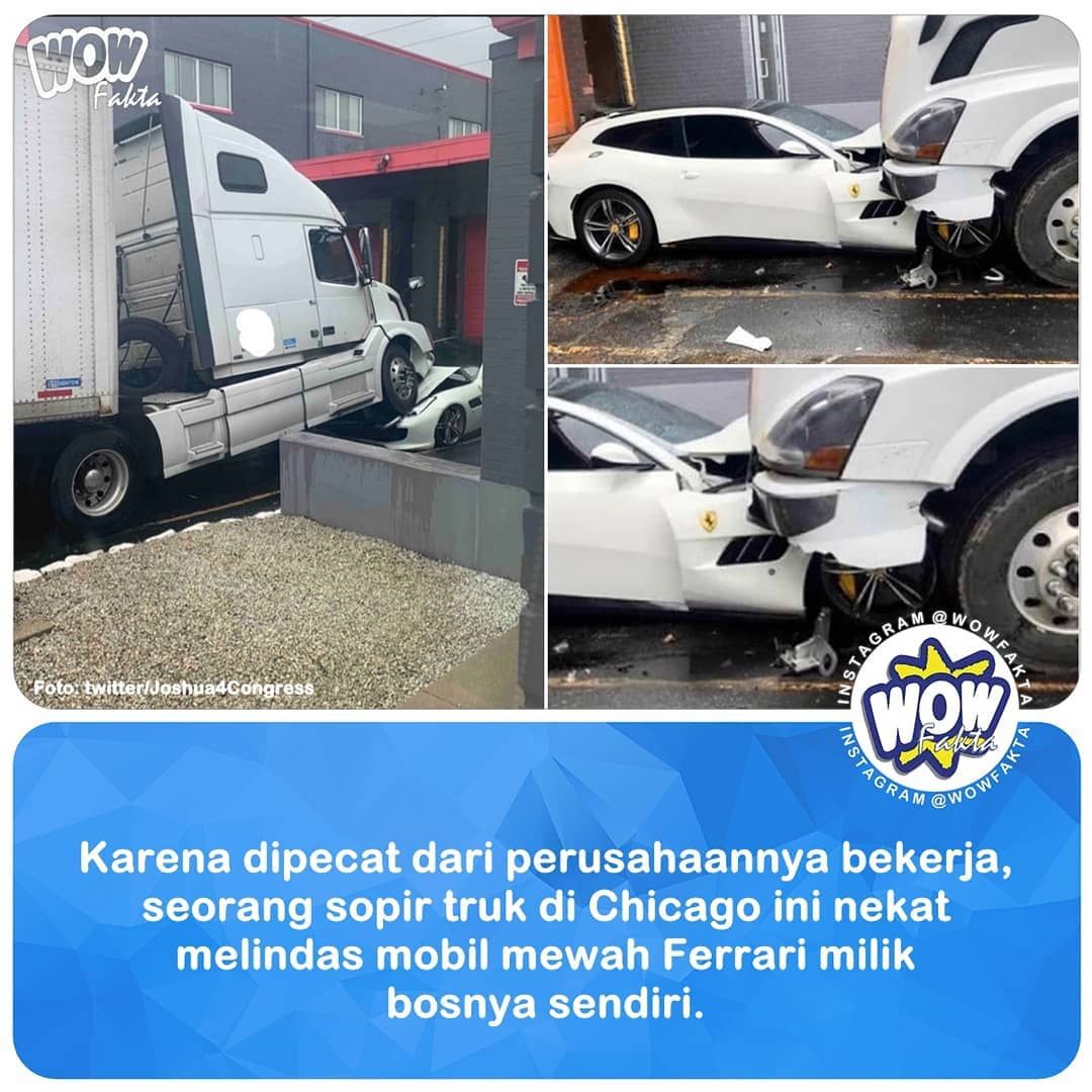 kontenwow's tweet photo. “Rupanya, sang #pengemudi truk berang setelah dipecat dari perusahaan karena dianggap tidak mampu bekerja. Menurut keterangan sumber,…”⤵
.
https://t.co/AjKilw6ILV
.
. https://t.co/AendAuDfqD