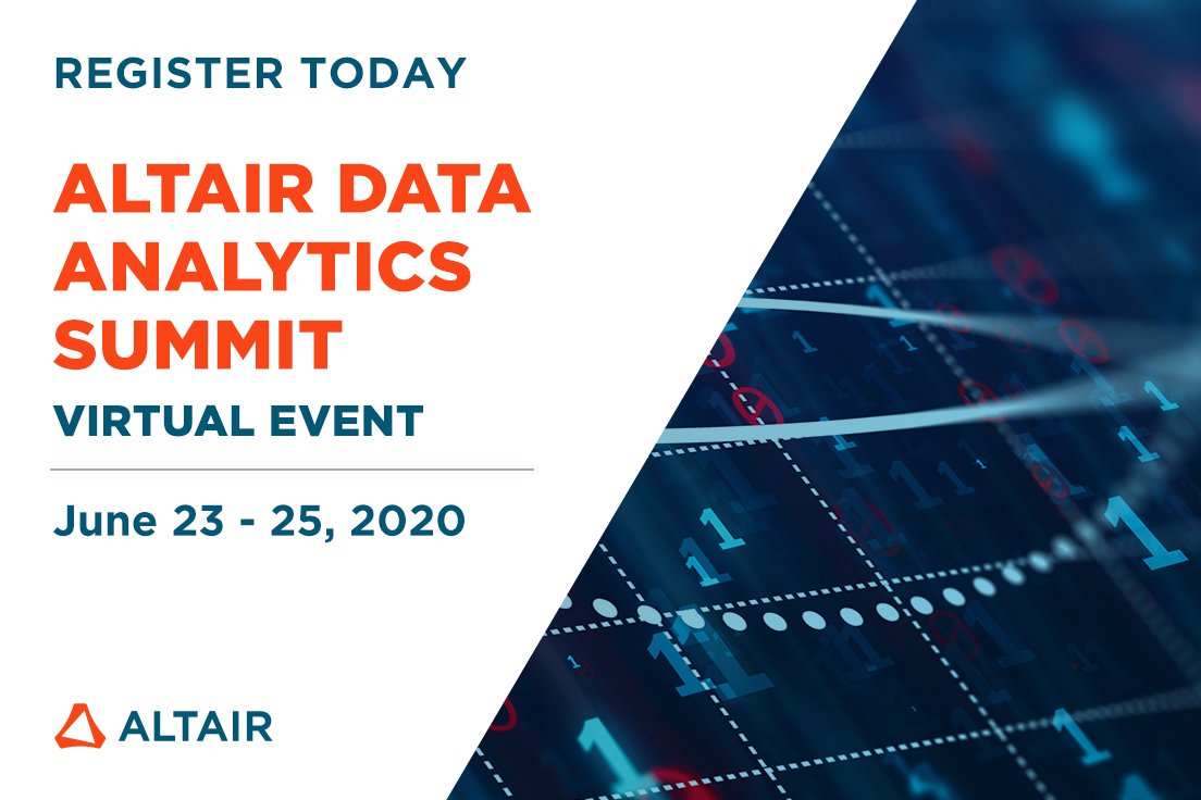 Altair_Inc's tweet image. Is your organization ready to take its #dataanalytics strategy to the next level?
Secure your spot today to accelerate your journey to data driven excellence that can transform your business. hubs.ly/H0pznWr0 
#businessintelligence #riskanalytics #predictiveanalytics