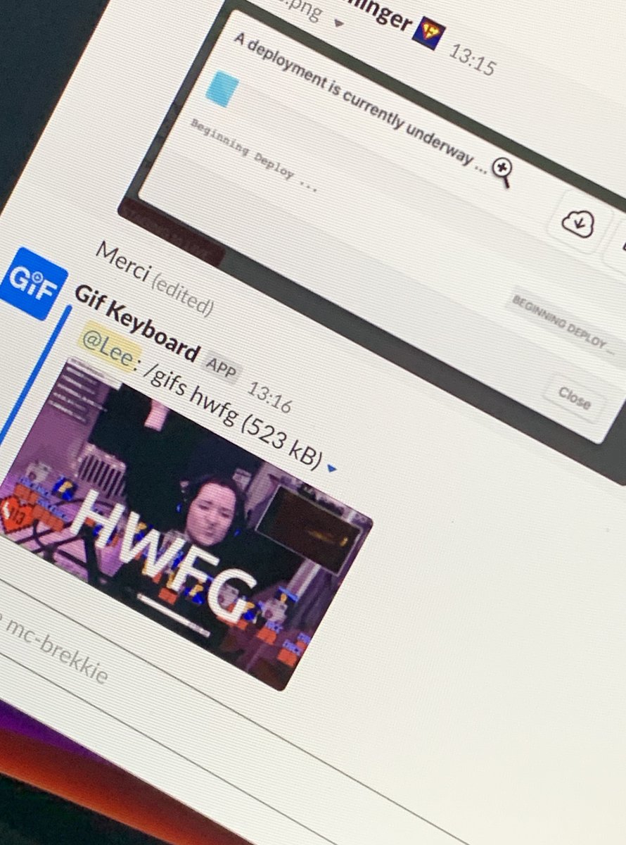leetomblin's tweet photo. @dandoplays you know you’ve made it when you show up in gif keyboard 🙌 https://t.co/Tfs8l1NeOR