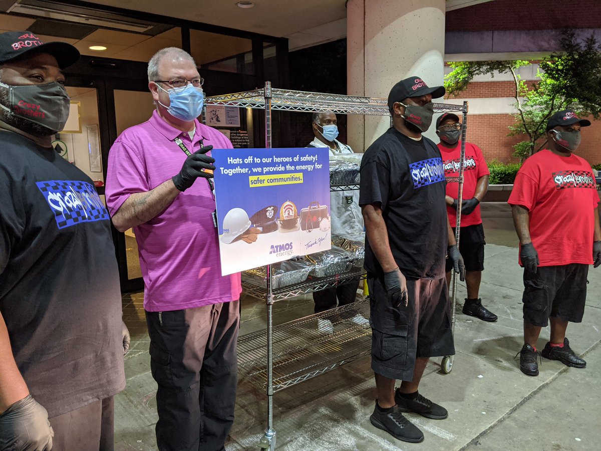 VANorthTexas's tweet photo. .@atmosenergy and @crazybrotherz partnered to provide breakfast for our staff at the VA Dallas Medical Center Community Living Center. #Dallas #DallasVAMC #VANTX #ThankYou #Community https://t.co/oppmHX3V3L
