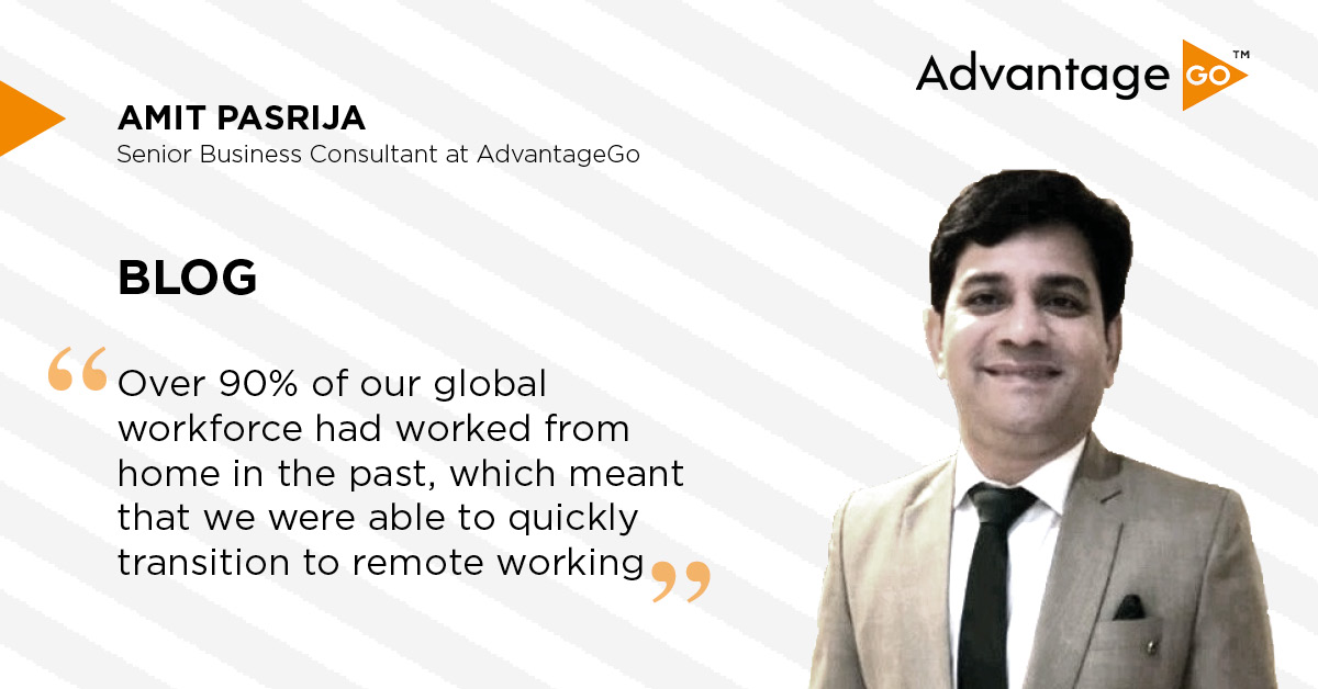 NEW BLOG: Performing Under a Crisis
It has been over a month since the AdvantageGo staff has been working from home full-time. In his blog, Amit Pasrija, looks at some of the key elements to a successful transition to full-time remote working.
advantagego.com/content/perfor… #insurance