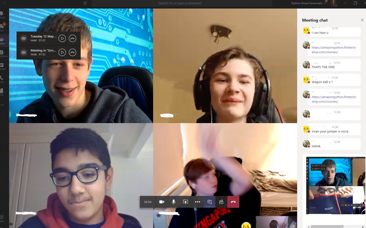 <a href="/radnorsevenoaks/">Radnor House Sevenoaks</a>  We promoting group work and collaboration! Creating 'Breakout rooms' in Teams is a great way to maintain engagement during the lockdown! <a href="/MicrosoftTeams/">Microsoft Teams</a> #MIEExpert