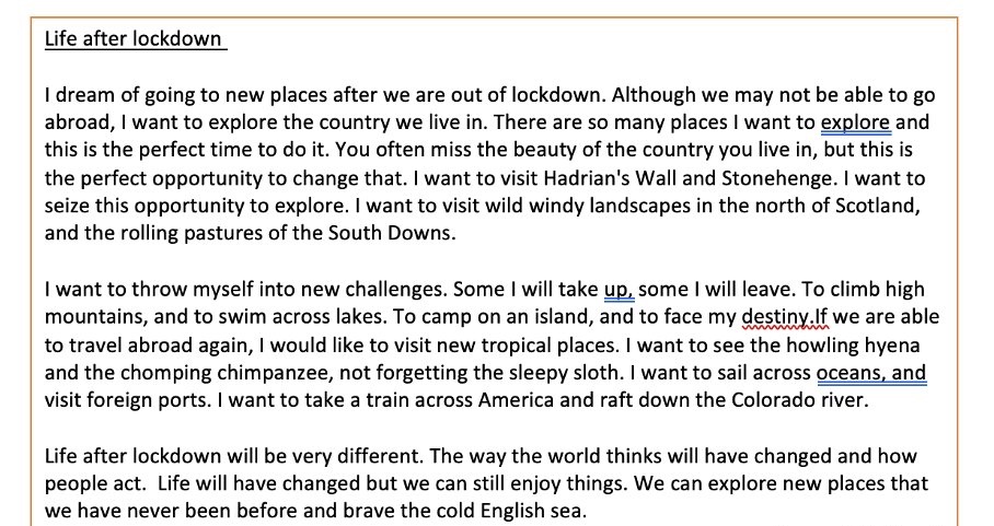More #lockdown inspired #creativewriting, this time from George H in Year 9. A nice motivational piece to help us through Tuesday! #onlinelearning 
<a href="/SPFSchools/">Stephen Perse Cambridge</a> <a href="/SPFSeniors/">Stephen Perse Foundation Senior School</a> <a href="/SPFLearning/">SPF Learning</a>