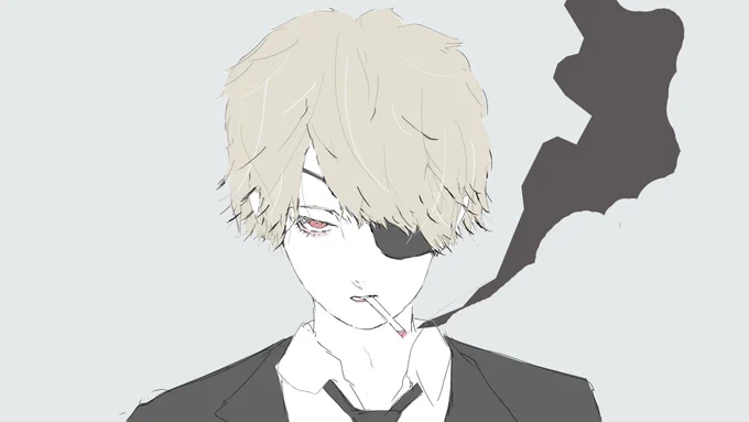 さらに目つき悪いマン(過去絵) 