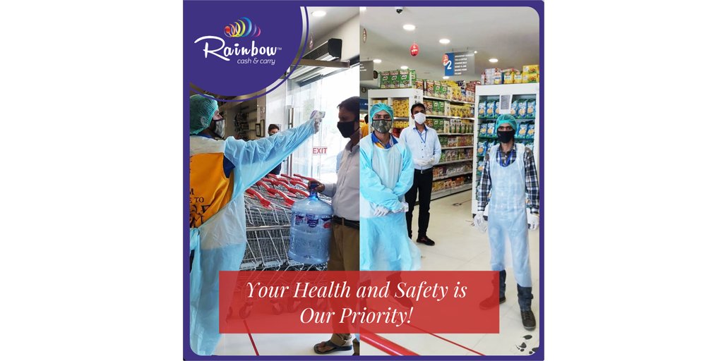 rainbowccpk's tweet photo. Your Health and Safety is Our Priority!
We are Following the Health Safety Guidelines By WHO (World Health Organization) and Government of Pakistan. Our Working Environment is Clean and Hygiene. https://t.co/m6Q2Q2bv6U