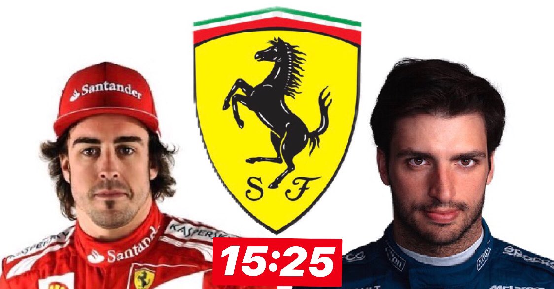 ❌VETTEL NO RENUEVA CON FERRARI

¿A quién preferirías en su puesto?

🔁 RT= ALONSO
❤️ Me Gusta= SAINZ

NOVEDADES MUY IMPORTANTES a las 15:25 en #JUGONES. ¡VENTE!