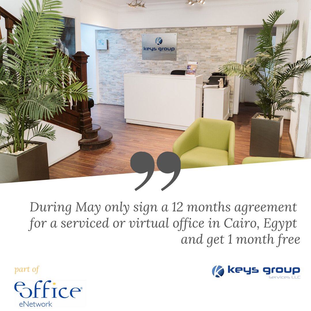 eOffice's tweet photo. π #eOffice Spotlight
From our eOffice Network partners #KeysGroup in Cairo, Egypt πͺπ¬
Visit https://t.co/07gDNcMXEc to learn more
#eOfficeNetwork #RealEstate #Workplace https://t.co/Bj4WNCsPtC