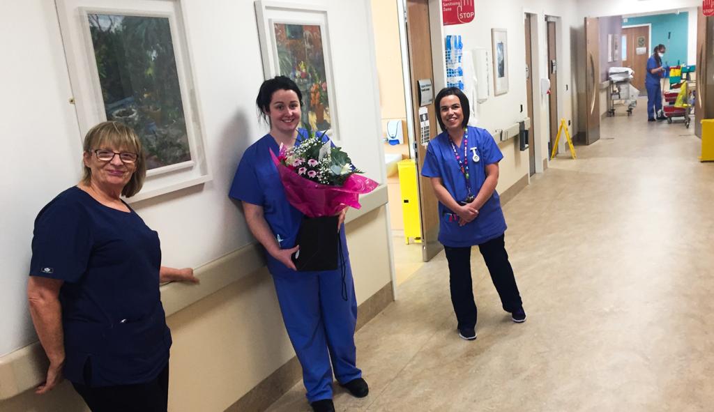 NursingOlol's tweet photo. Meet our very own Florence! Happy Birthday Lynette' our @NursingOlol colleague who shares a birthday with Florence Nightingale May 12th. Lynette works on our Respiratory inpatient Unit. Xtra special birthday! #IND2020 #Nurses2020 ❤❤ @chiefnurseIRE @GroupRcsi @INMO_IRL @IADNAM1 https://t.co/KMmYxEoOYp