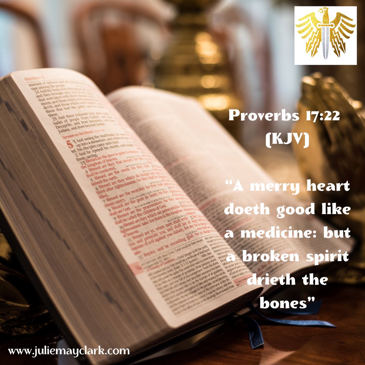 juliemayclark's tweet image. #proverbs1722
