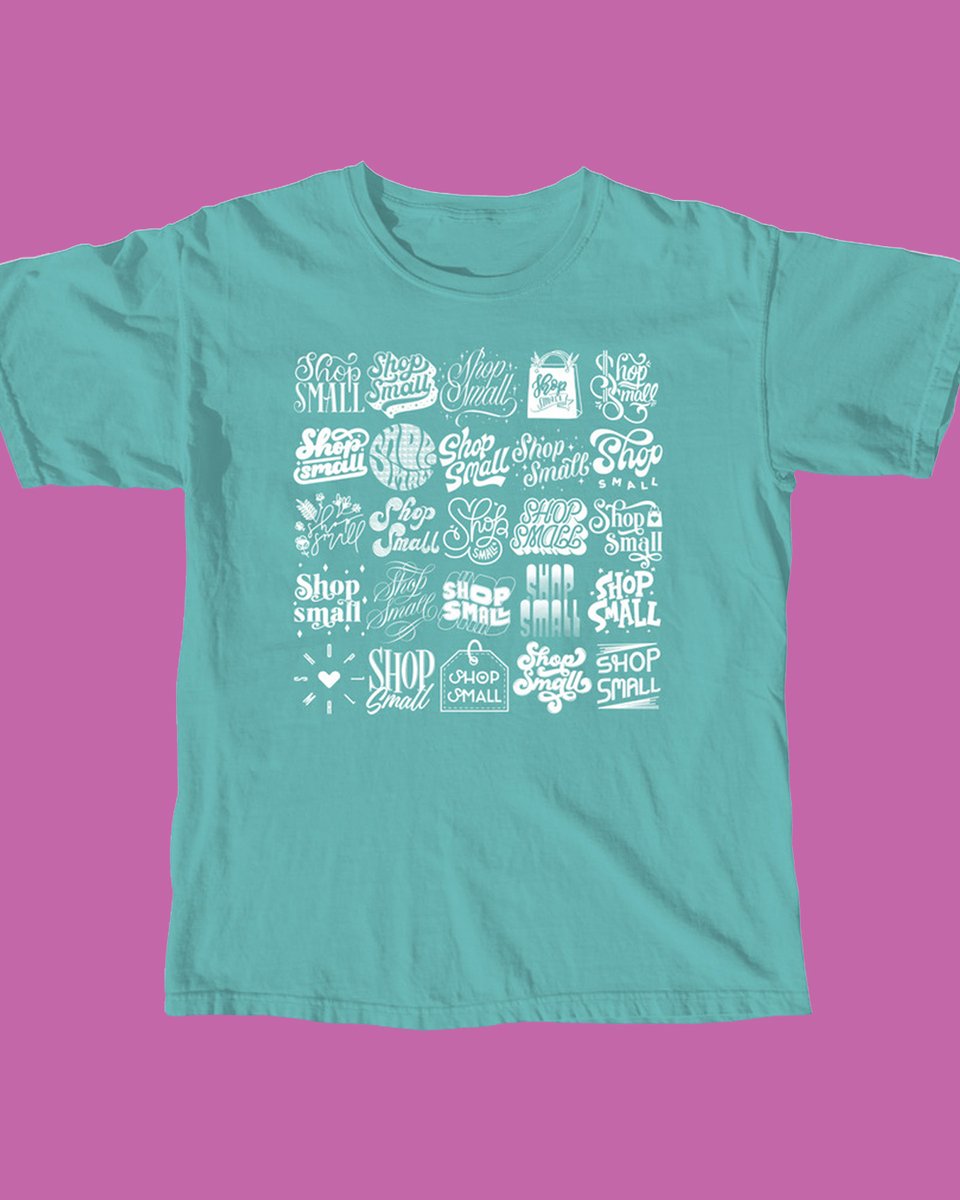 seejessletter's tweet photo. 25 artists including myself came together to create this unique t-shirt to support small businesses and each other. You can support the campaign by purchasing at https://t.co/afXTNlw9kJ #shopsmall #smallbusiness #goodtypetuesday #goodtypeshopsmall #goodtype @LoveGoodtype https://t.co/EmPqsAfzz4