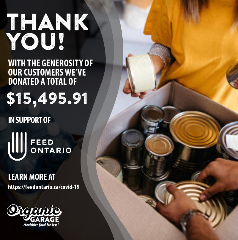 organicgarage's tweet photo. And the total is...π₯π₯π₯ Thanks to the kindness and generosity of our #HealthyConscience community, weβve collectively raised $15,495.91 through in-store and direct donations in support of @FeedOntario! THANK YOU β€
Learn more or donate today: https://t.co/XtPqG1yjUD https://t.co/eZIq2gNmCe
